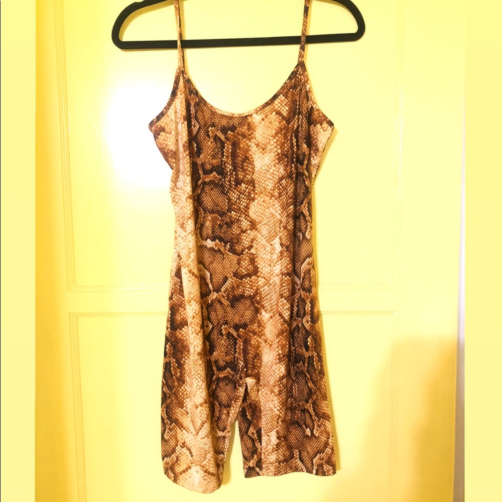 Snake Skin Romper